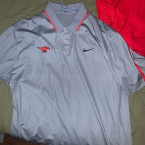 Nike polos and Nike quarter zip SMU gear
